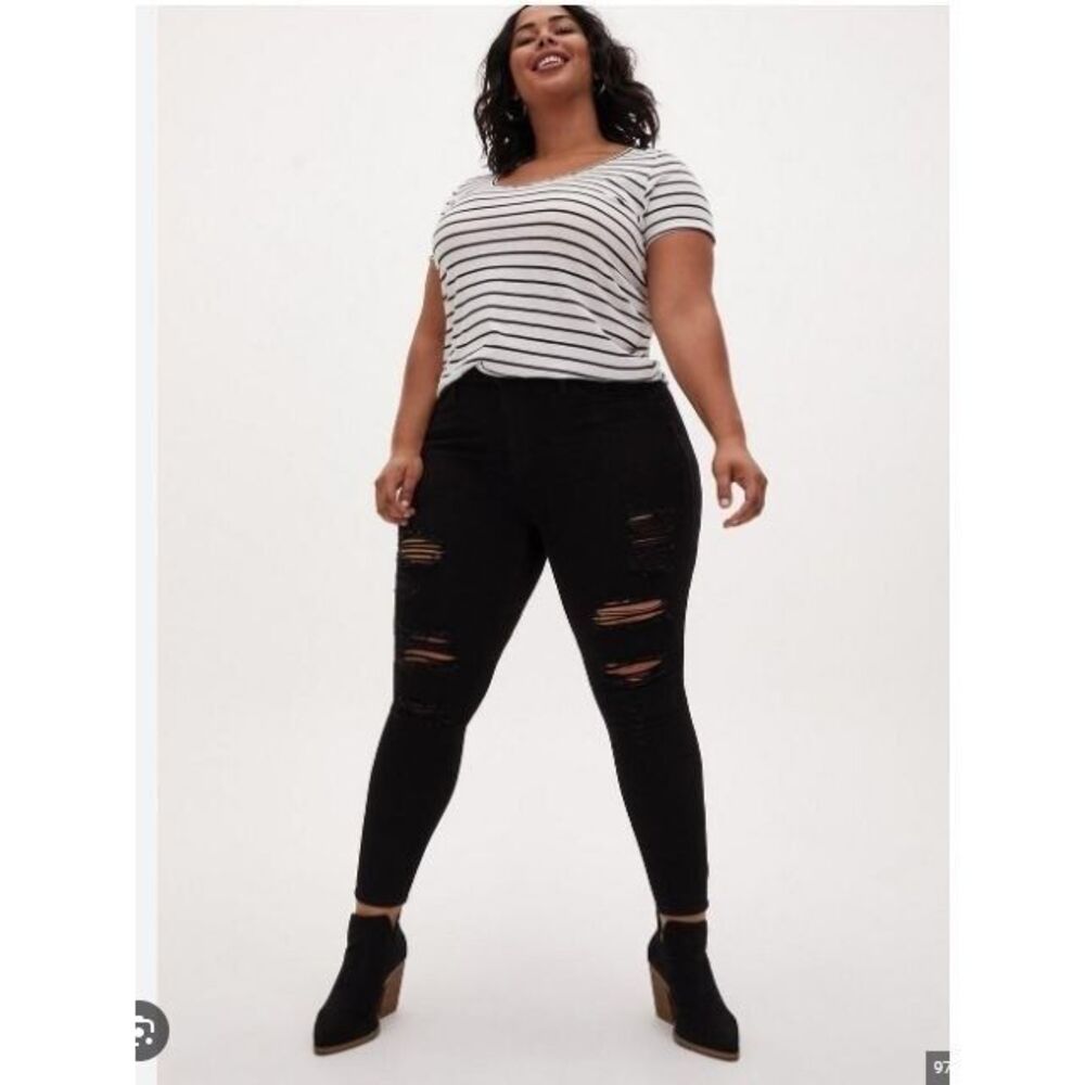 Torrid Size 18T Sky High Skinny Jeans F25